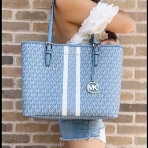 Michael Kors Chambray Medium Tote Bag